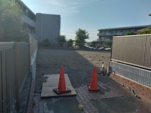 藤沢市鵠沼橘、土地の画像です