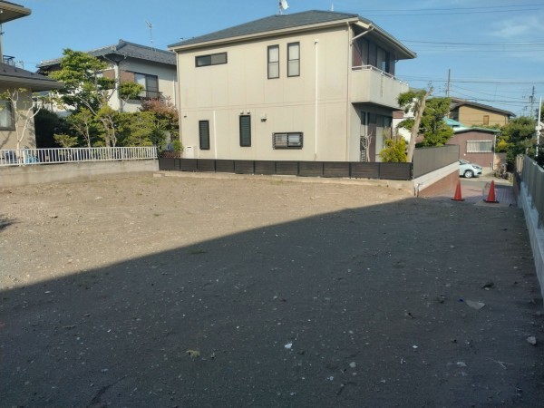 藤沢市鵠沼橘、土地の画像です