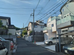 藤沢市鵠沼桜が岡、新築一戸建ての画像です