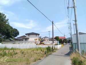 藤沢市鵠沼神明、土地の画像です