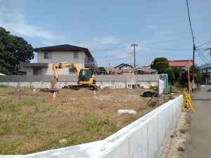 藤沢市鵠沼神明、土地の画像です