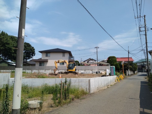 藤沢市鵠沼神明、土地の画像です