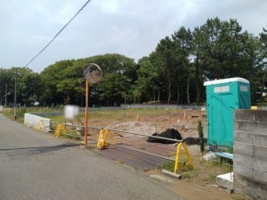 藤沢市鵠沼神明、土地の画像です