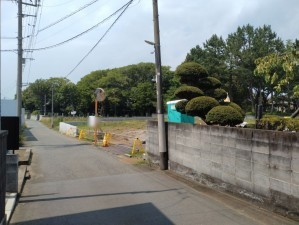 藤沢市鵠沼神明、土地の画像です