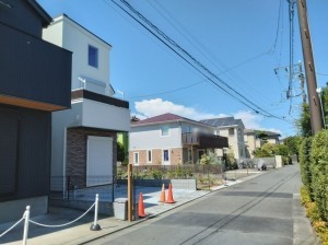 藤沢市鵠沼桜が岡、新築一戸建ての画像です