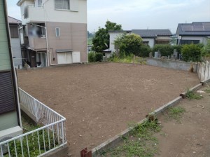 藤沢市城南、土地の画像です