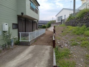 藤沢市城南、土地の画像です