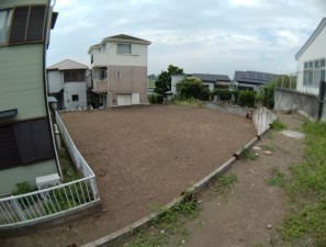 藤沢市城南、土地の画像です