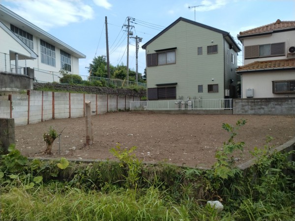 藤沢市城南、土地の画像です