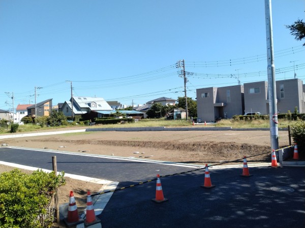 藤沢市鵠沼神明、土地の画像です