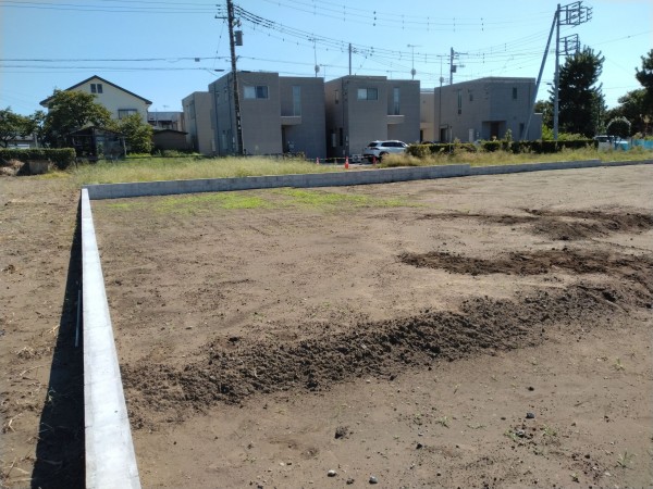 藤沢市鵠沼神明、土地の画像です