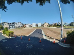 藤沢市鵠沼神明、土地の画像です