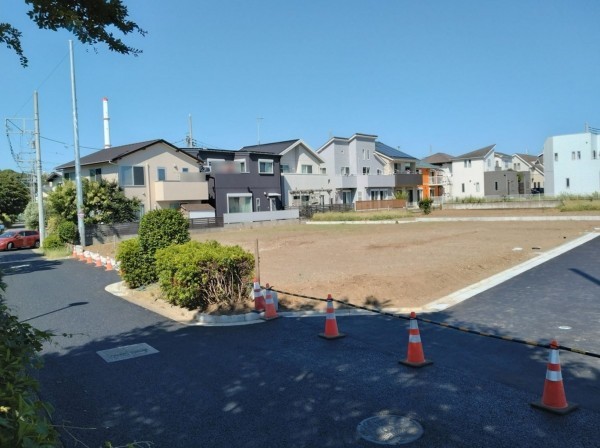 藤沢市鵠沼神明、土地の画像です