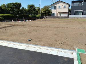 藤沢市鵠沼神明、土地の画像です