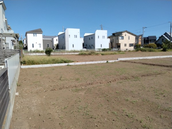 藤沢市鵠沼神明、土地の画像です