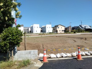 藤沢市鵠沼神明、土地の画像です