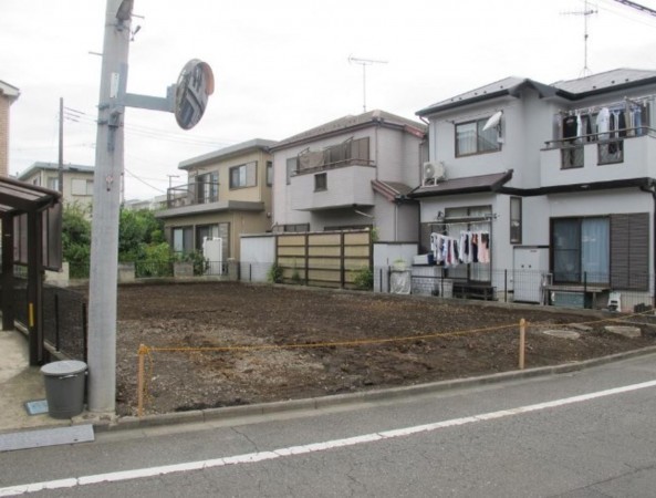 藤沢市柄沢、土地の画像です