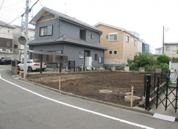 藤沢市柄沢、土地の画像です