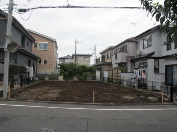 藤沢市柄沢、土地の画像です