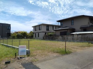 藤沢市鵠沼松が岡、土地の画像です