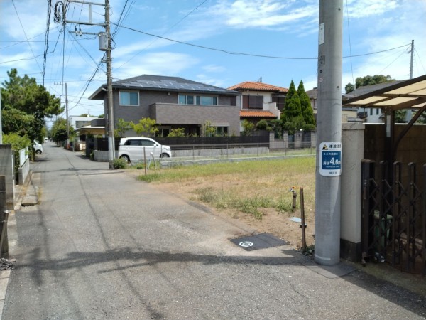 藤沢市鵠沼松が岡、土地の画像です