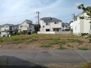 藤沢市本鵠沼、土地の画像です