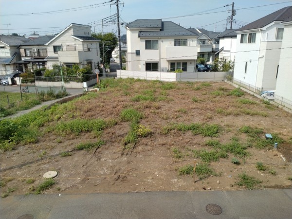 藤沢市本鵠沼、土地の画像です