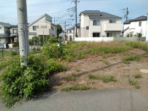 藤沢市本鵠沼、土地の画像です