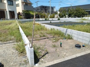 藤沢市辻堂、土地の画像です