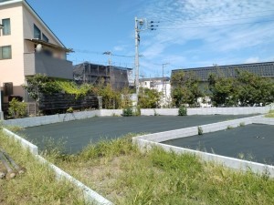 藤沢市辻堂、土地の画像です