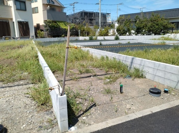藤沢市辻堂、土地の画像です