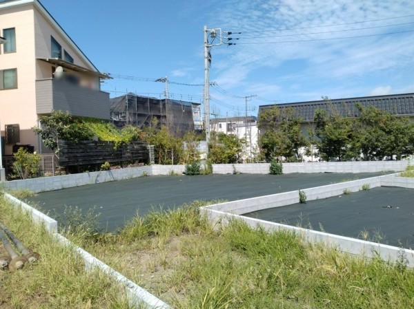 藤沢市辻堂、土地の画像です