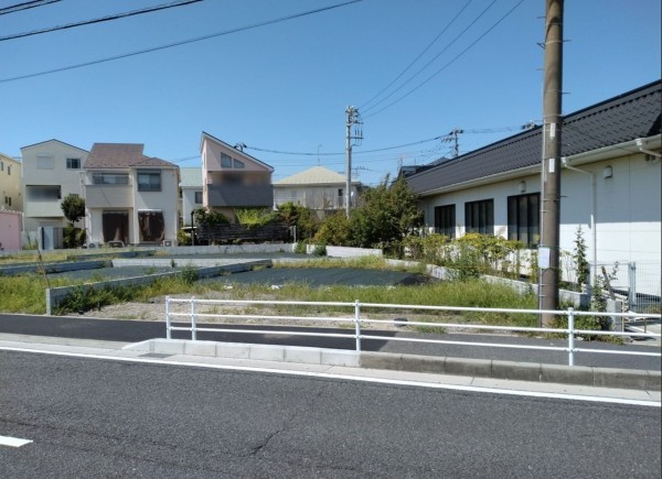 藤沢市辻堂、土地の画像です