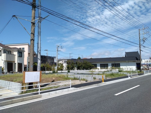 藤沢市辻堂、土地の画像です