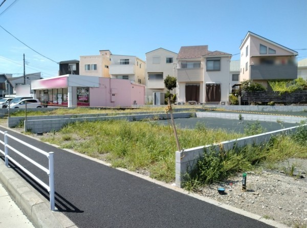 藤沢市辻堂、土地の画像です