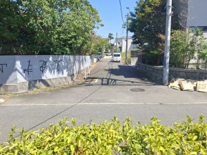 藤沢市鵠沼松が岡、土地の画像です