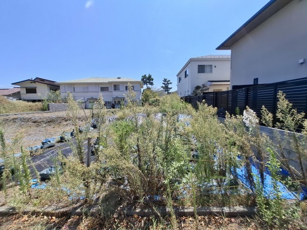 藤沢市鵠沼松が岡、土地の画像です