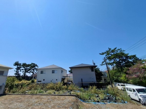 藤沢市鵠沼松が岡、土地の画像です