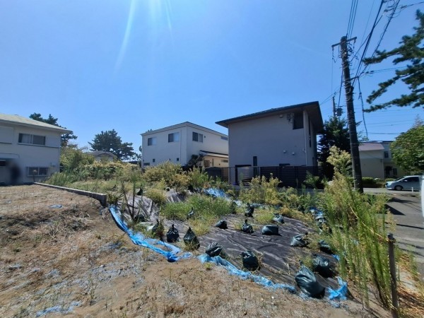 藤沢市鵠沼松が岡、土地の画像です