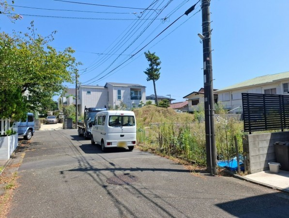 藤沢市鵠沼松が岡、土地の画像です
