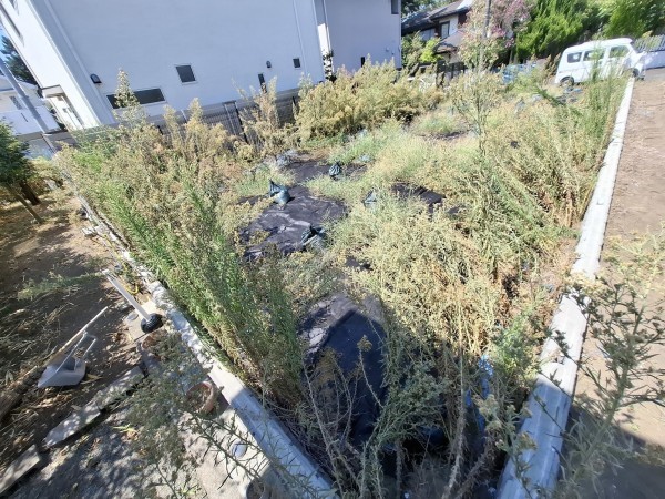 藤沢市鵠沼松が岡、土地の画像です