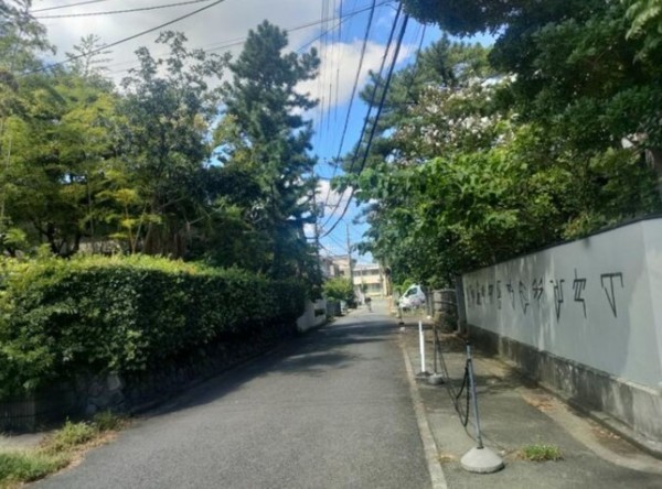 藤沢市鵠沼松が岡、土地の画像です