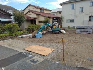 藤沢市鵠沼海岸、土地の画像です