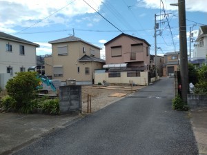 藤沢市鵠沼海岸、土地の画像です