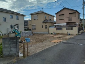 藤沢市鵠沼海岸、土地の画像です