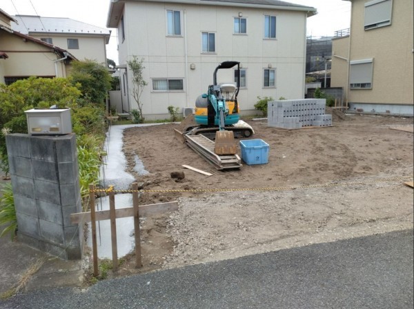 藤沢市鵠沼海岸、土地の画像です