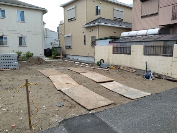 藤沢市鵠沼海岸、土地の画像です