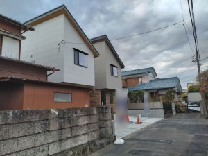 藤沢市鵠沼松が岡、新築一戸建ての画像です