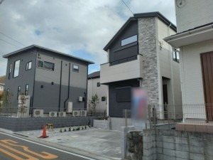 藤沢市鵠沼松が岡、新築一戸建ての画像です