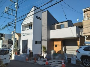 藤沢市本鵠沼、新築一戸建ての画像です